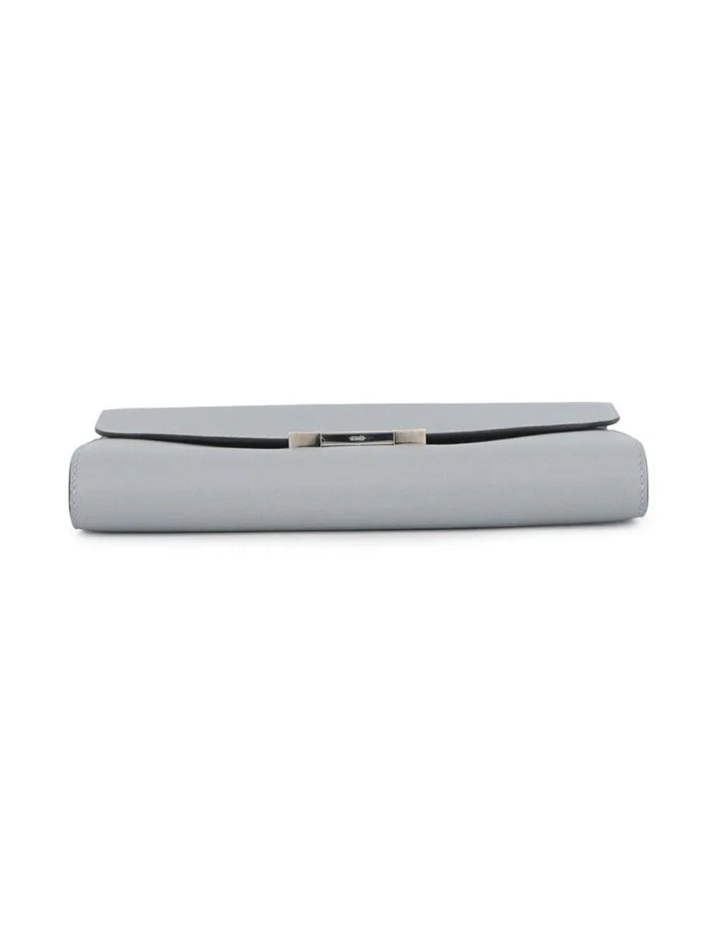 Hermes Wallet Constance To Go Long Gris Perle Silver